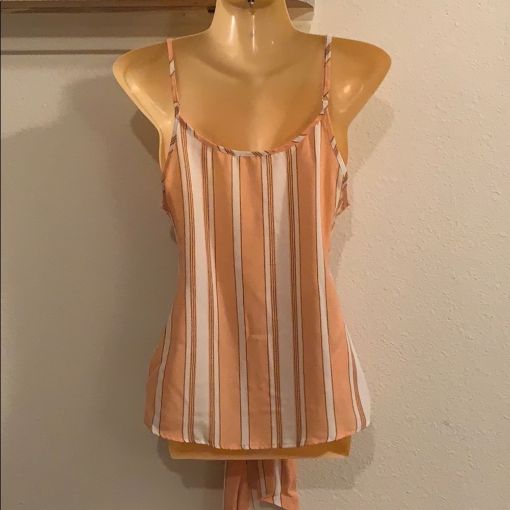 NEW Mine thin strap tie front blouse - Picture 4 of 6